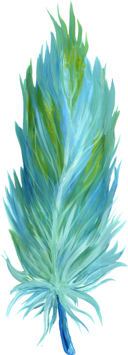 Watercolor Feather