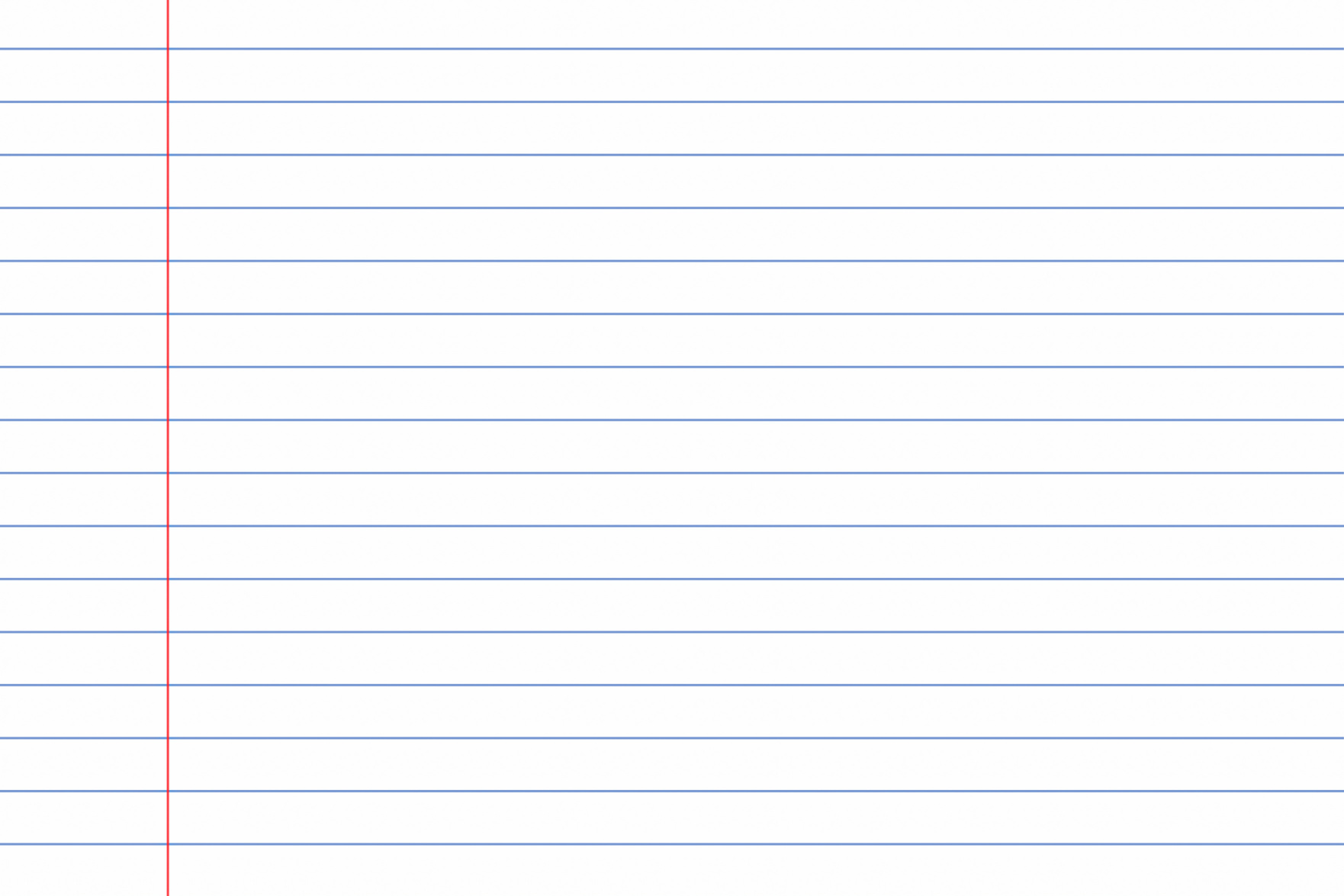 Lined notebook paper for background
